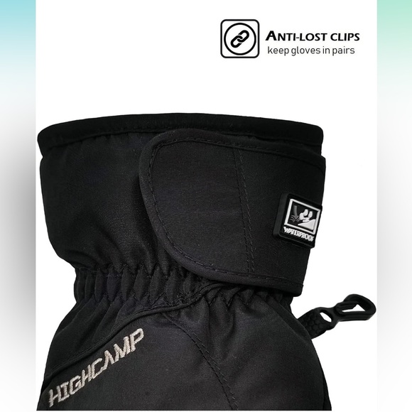 Highcamp Snow Gloves for Kids [Large] - Picture 7 of 9